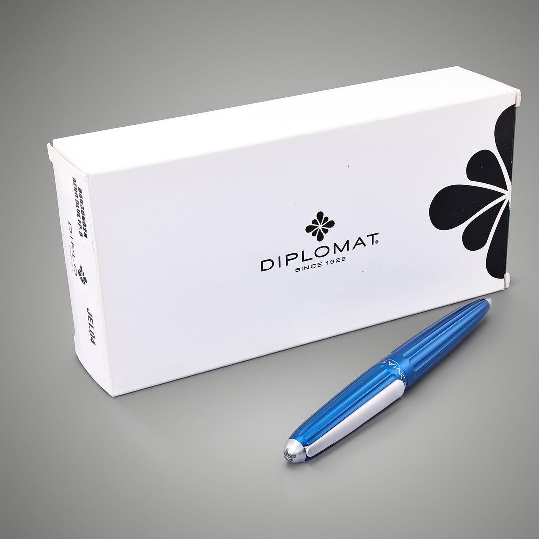 Diplomat Aero Blue Fountain Pen