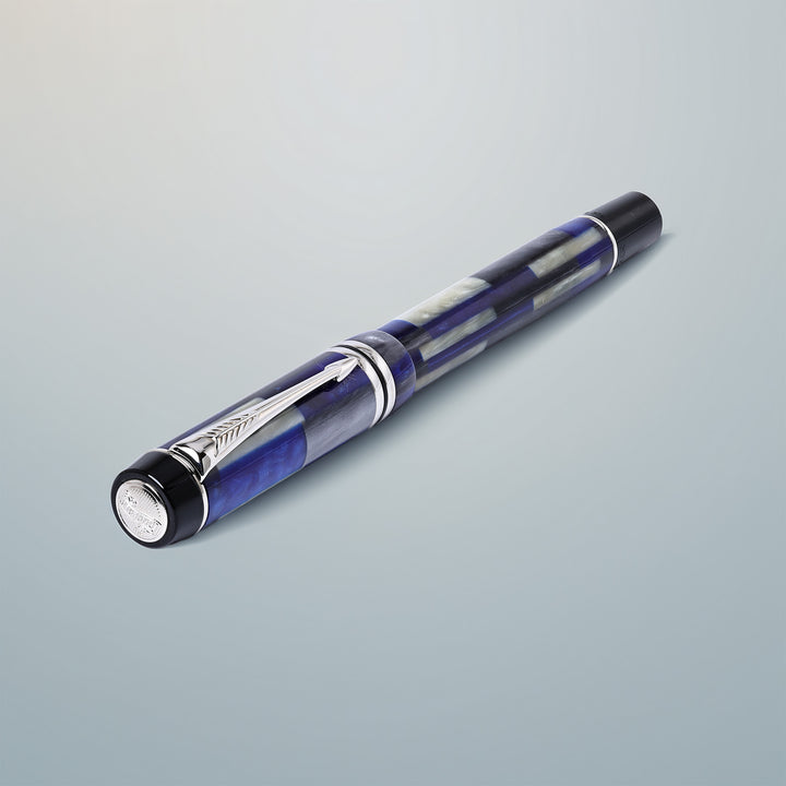 Parker Duofold Blue Mosaic Rollerball