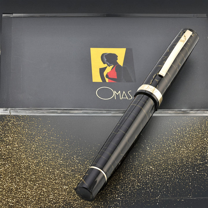 Omas Bologna Black and Gold Celluloid