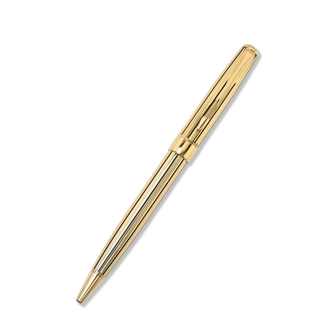 Parker Premier Gold Plated Regency Stripes Ballpoint