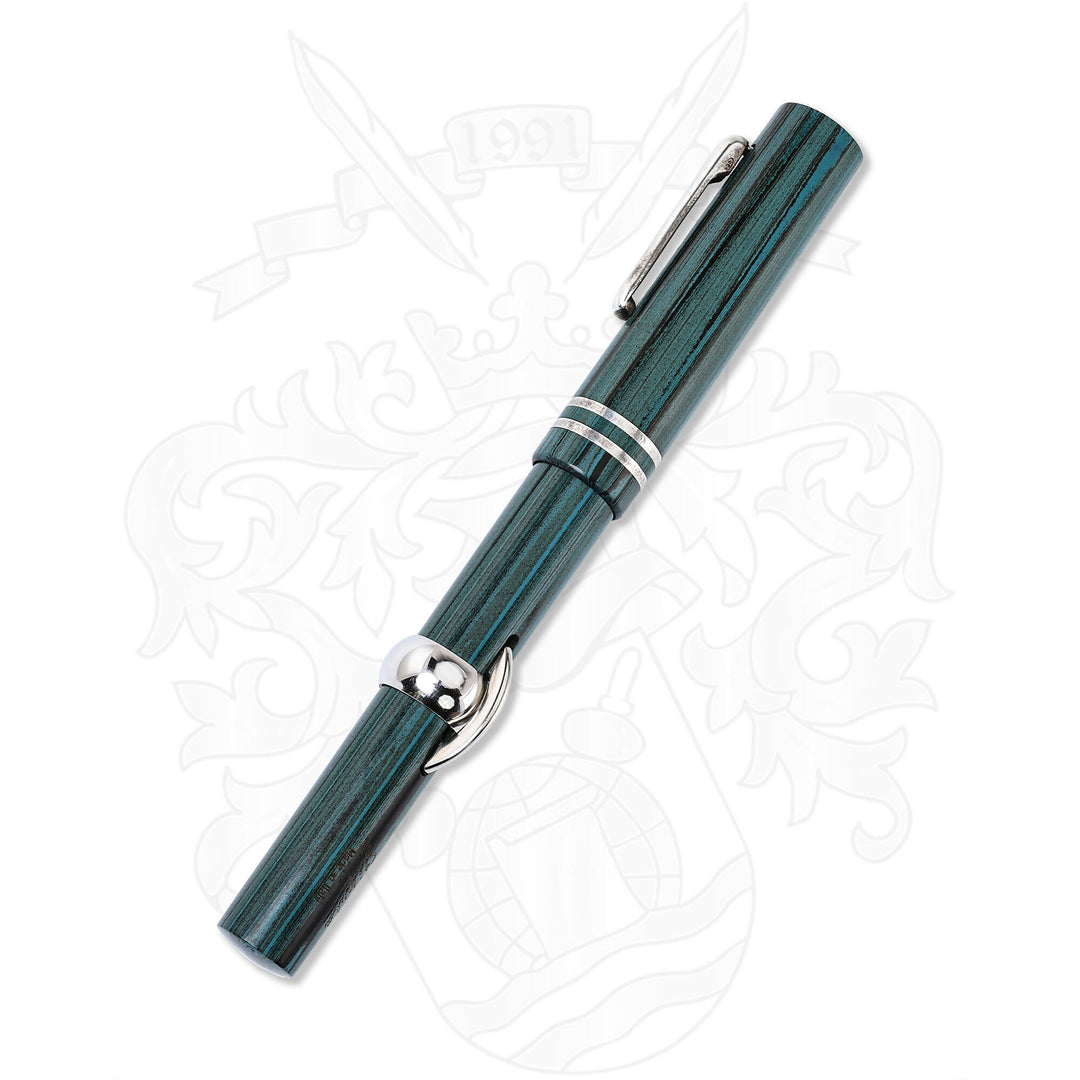 Stipula Novecento Green Ebonite Fountain Pen