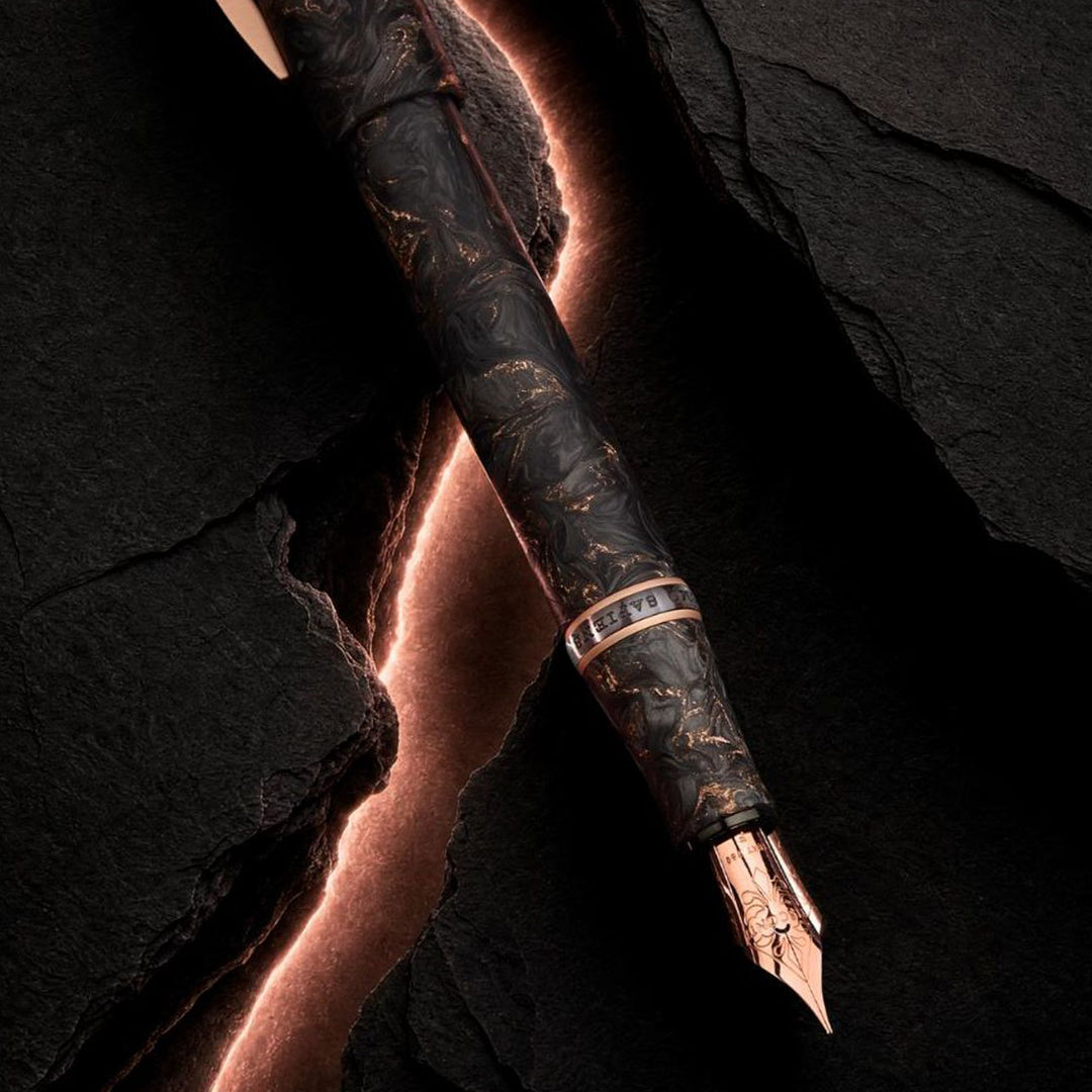 Visconti Homo Sapiens Carbon Rose Fountain Pen