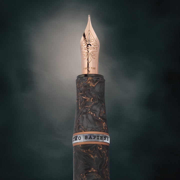 Visconti Homo Sapiens Carbon Rose Fountain Pen