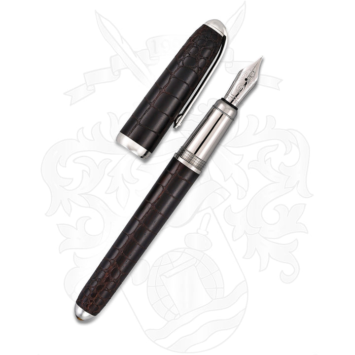 Cartier Louis Cartier Dandy Crocodile Ebony Limited Edition Fountain Pen