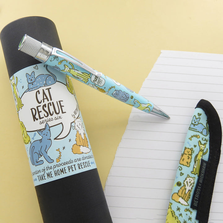 Retro 51 Cat Rescue Series 6 Ballpoint