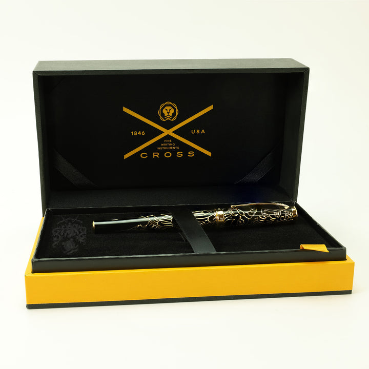 Cross Year of the Goat 2015 Fountain Pen - Black-Gold Edition