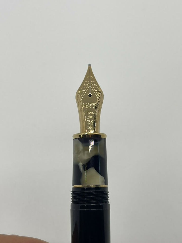 Platinum 3776 Black Fountain Pen 18k Medium