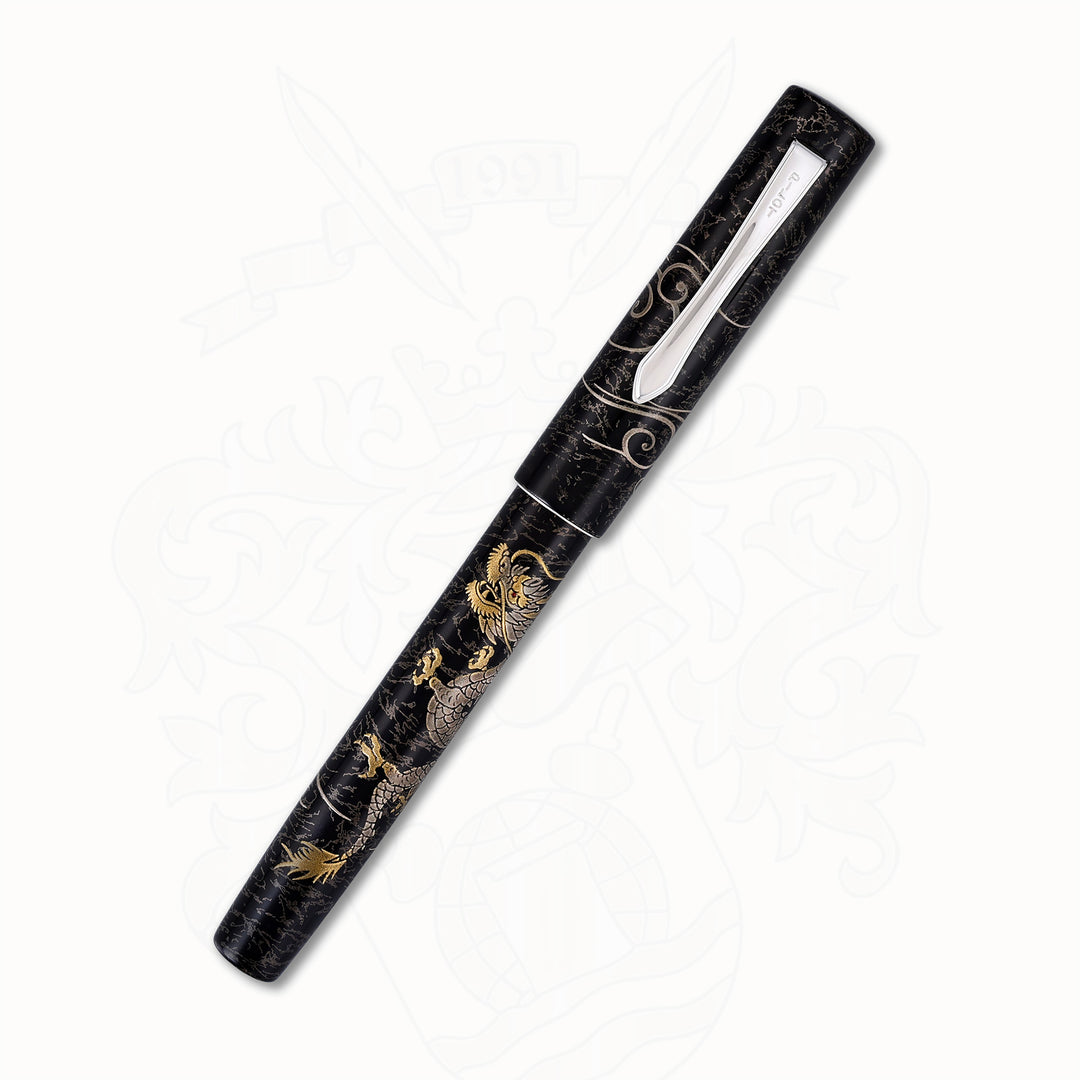 Pilot Namiki 95th Anniversary Ryu (Dragon) Maki-e Fountain Pen – 18K Gold Medium Nib