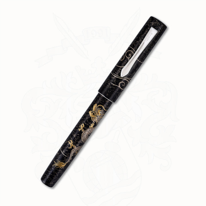 Pilot Namiki 95th Anniversary Ryu (Dragon) Maki-e Fountain Pen – 18K Gold Medium Nib