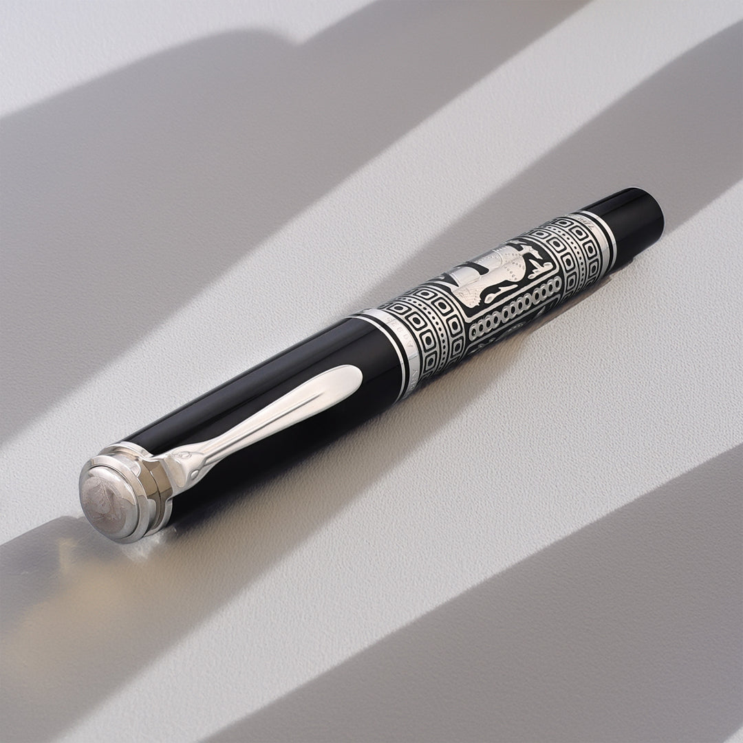 Pelikan Toledo Fountain Pen – Sterling Silver Overlay