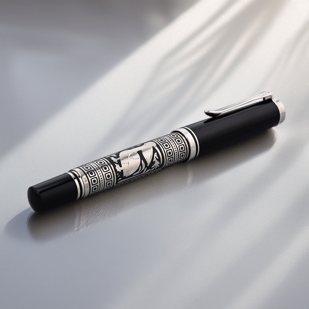 Pelikan Toledo Fountain Pen – Sterling Silver Overlay