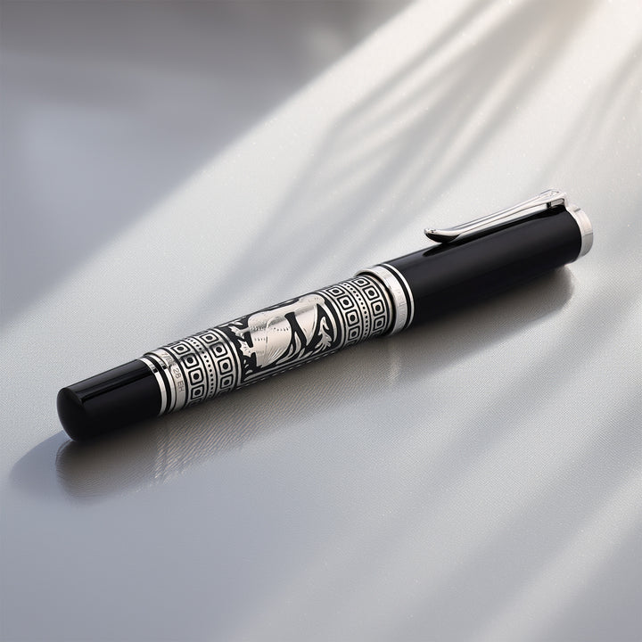 Pelikan Toledo Fountain Pen – Sterling Silver Overlay