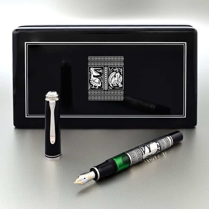 Pelikan Toledo Fountain Pen – Sterling Silver Overlay