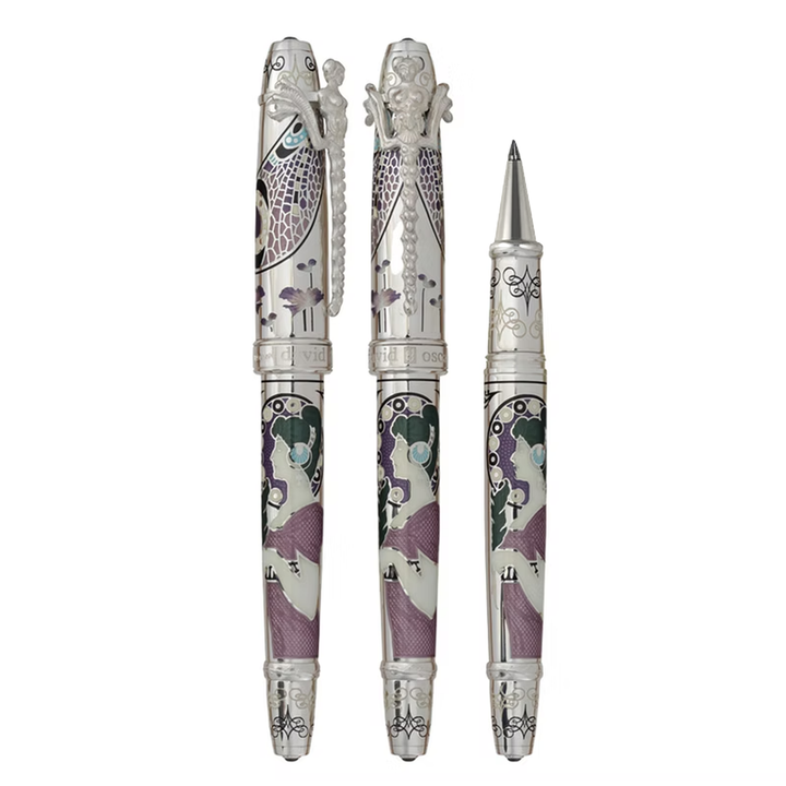 David Oscarson 25th Silver Anniversary Art Nouveau Limited Edition - Rollerball