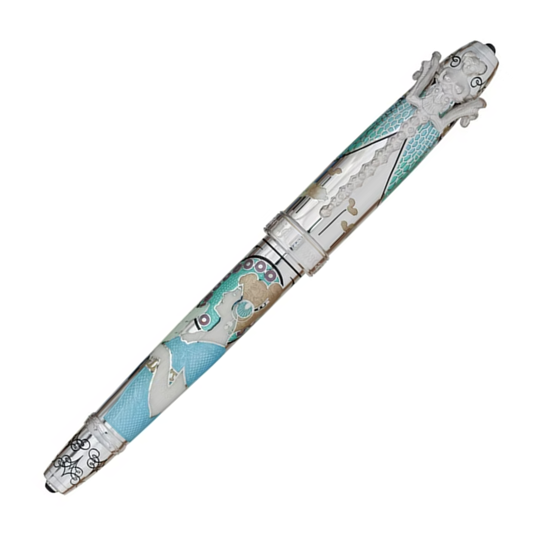 David Oscarson 25th Silver Anniversary Art Nouveau Limited Edition - Fountain Pen