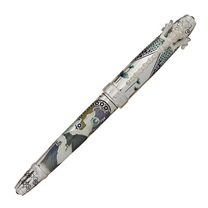 David Oscarson 25th Silver Anniversary Art Nouveau Limited Edition - Fountain Pen