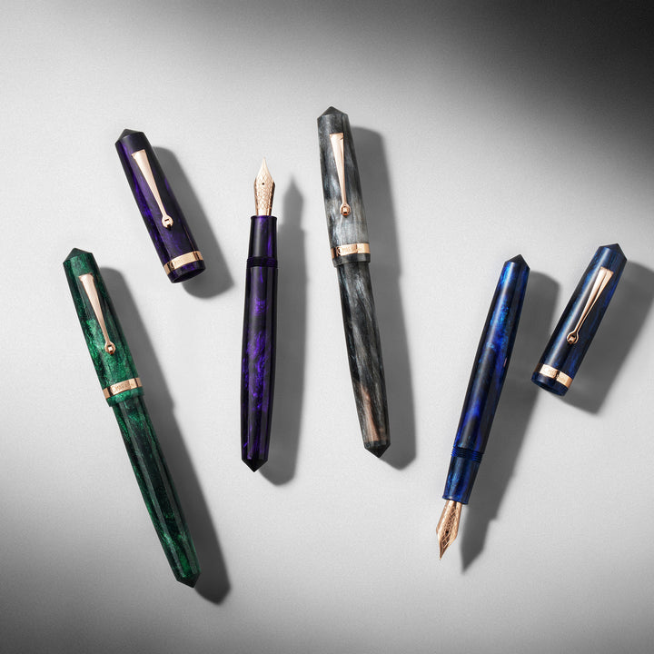 Omas Studio Azzurro Diamante Fountain Pen