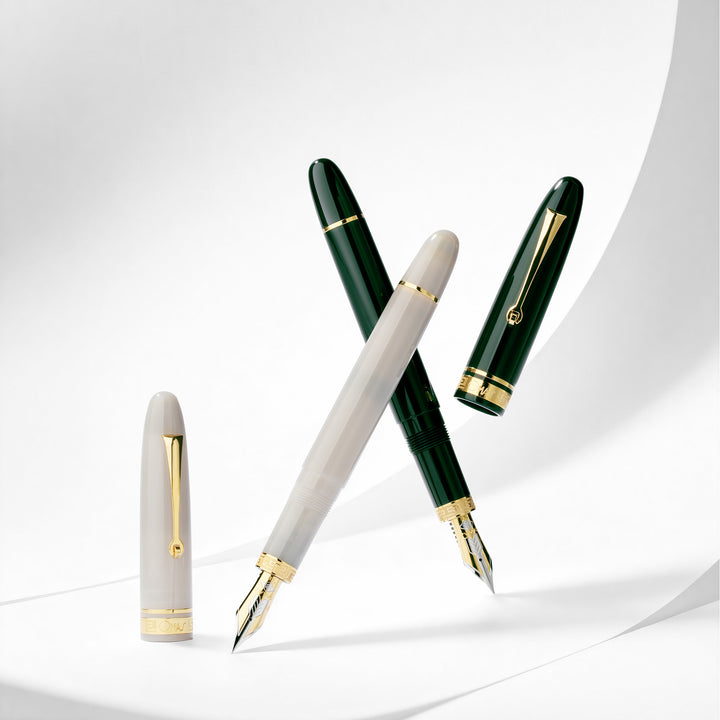 OMAS Ogiva Grigio Fountain Pen 14k