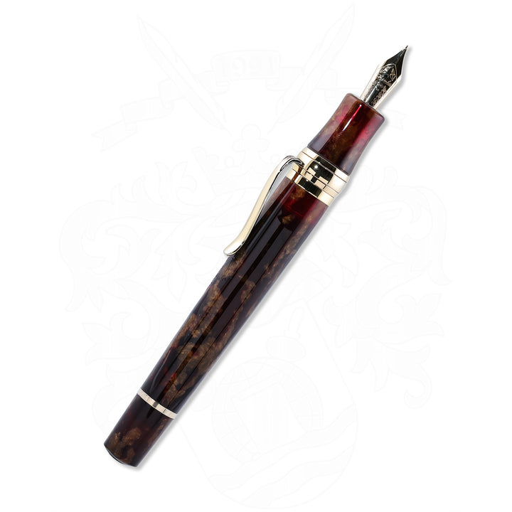 Stipula Leonardo da Vinci Amber Limited Edition Fountain Pen