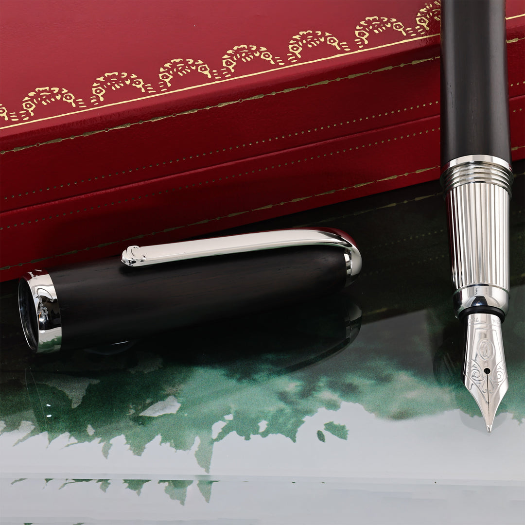 Cartier Dandy Ebony Wood Limited Edition