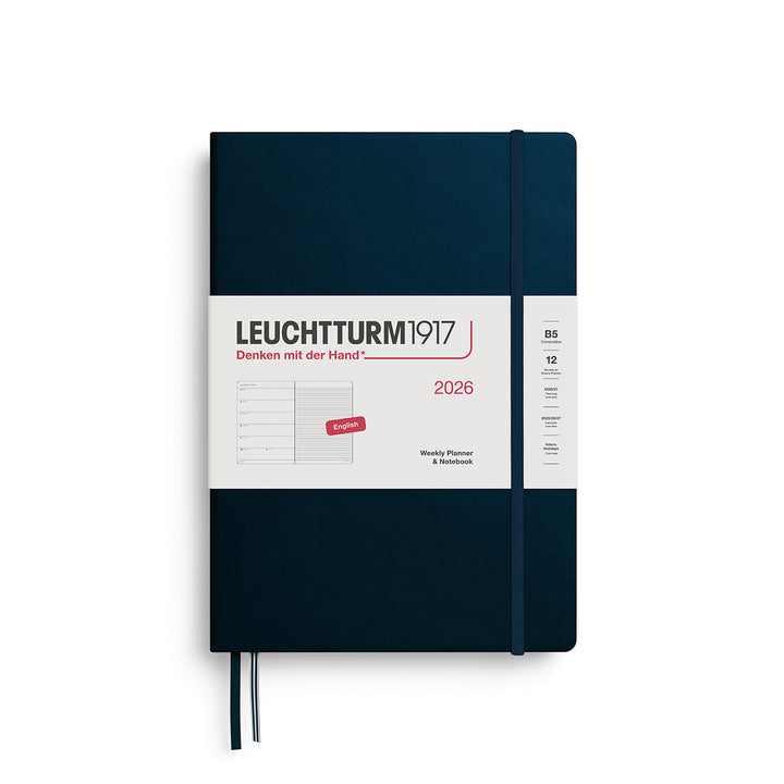 Leuchtturm Weekly Planner & Notebook 2026