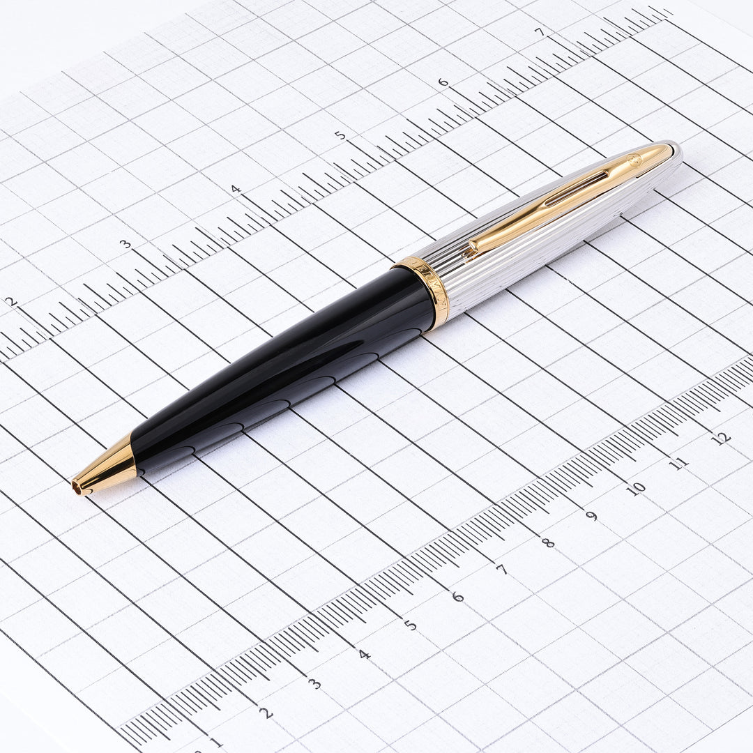 Waterman Carene Deluxe Black and Gold Ballpoint