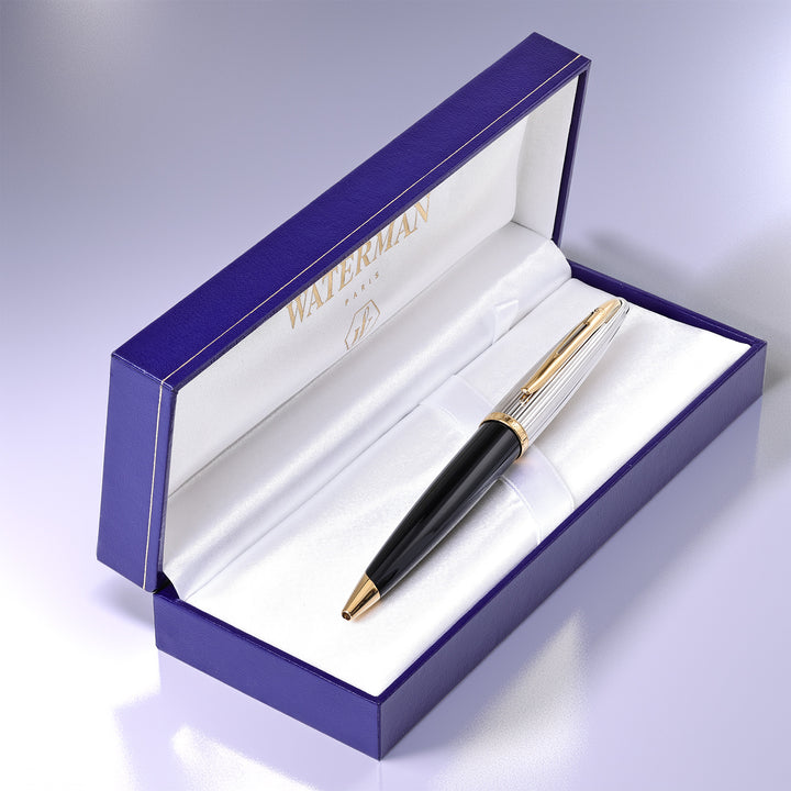Waterman Carene Deluxe Black and Gold Ballpoint
