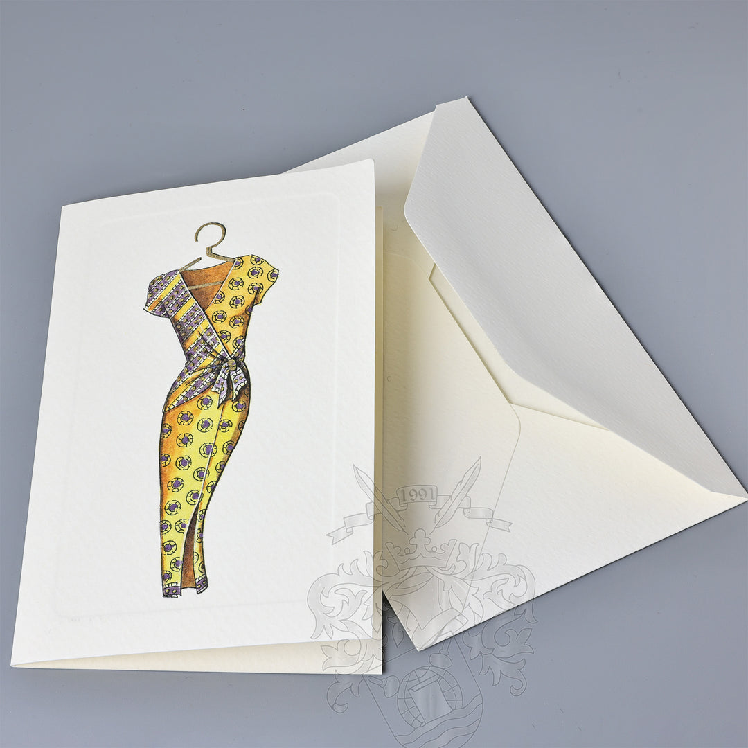 Dress Fold Notecards 3.33" x 5.12" (12ct.) | Rossi 1931 Italian Stationery