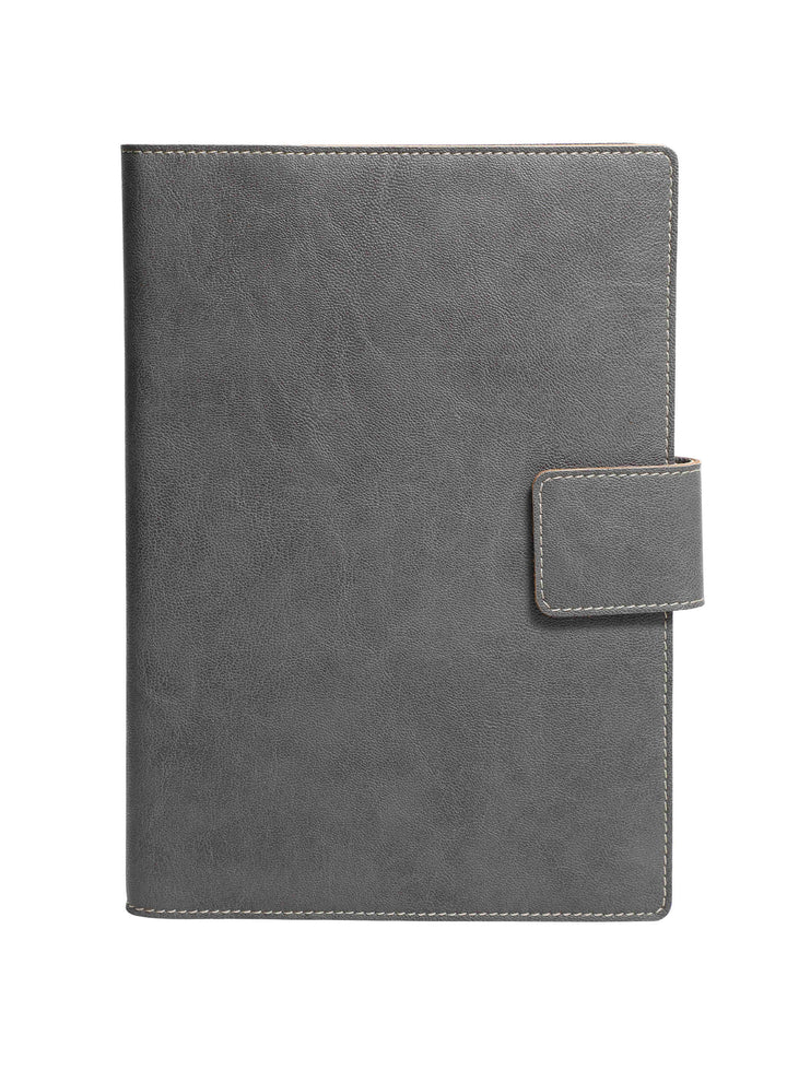 Fiorentina Pescarsa Leather Journal w/Snap - Refillable 6x8