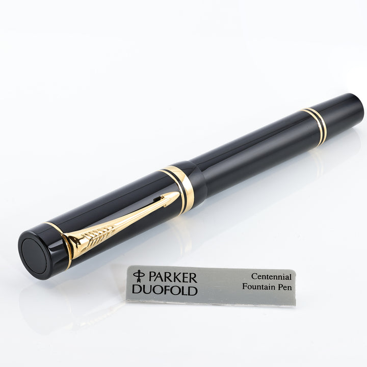 Parker Duofold Centennial Black and Gold