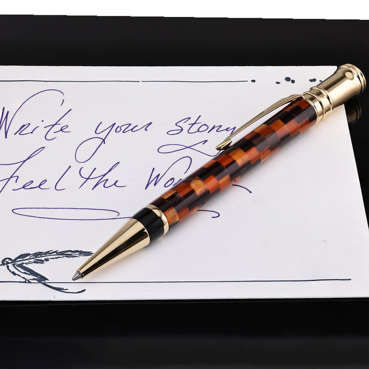 Parker Check-Amber Ballpoint