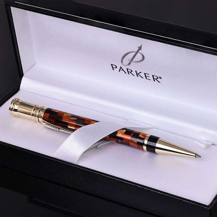 Parker Check-Amber Ballpoint