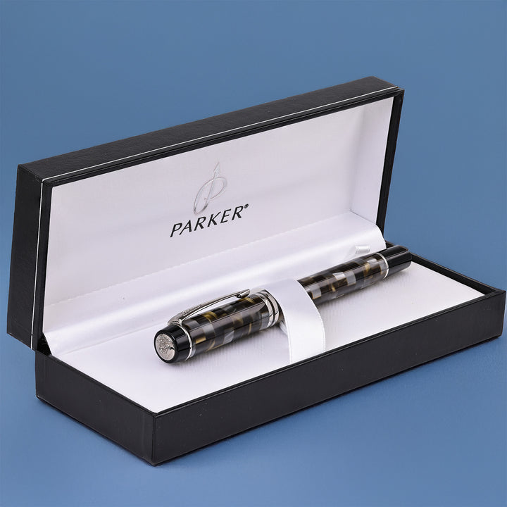 Parker Duofold Check-Olive Rollerball