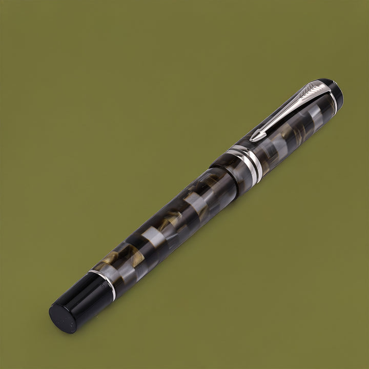Parker Duofold Check-Olive Rollerball