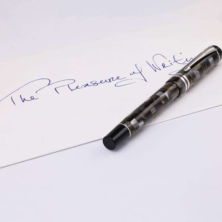Parker Duofold Check-Olive Rollerball