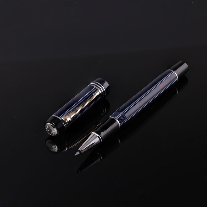 Parker Duofold Pinstripe Blue Rollerball