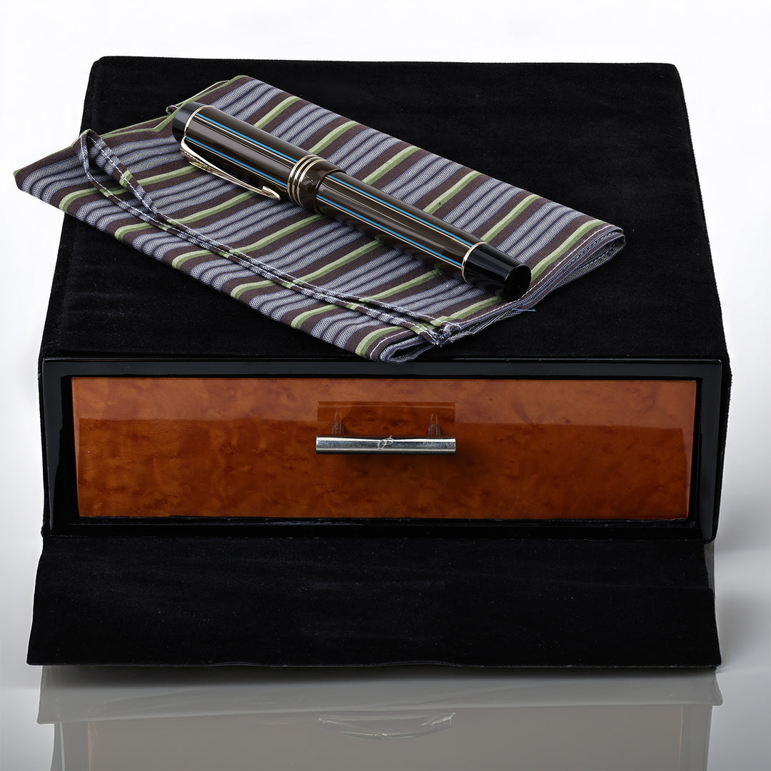 Parker Duofold Brown Pinstripe Fountain Pen