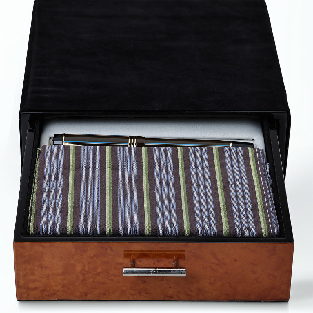 Parker Duofold Brown Pinstripe Fountain Pen