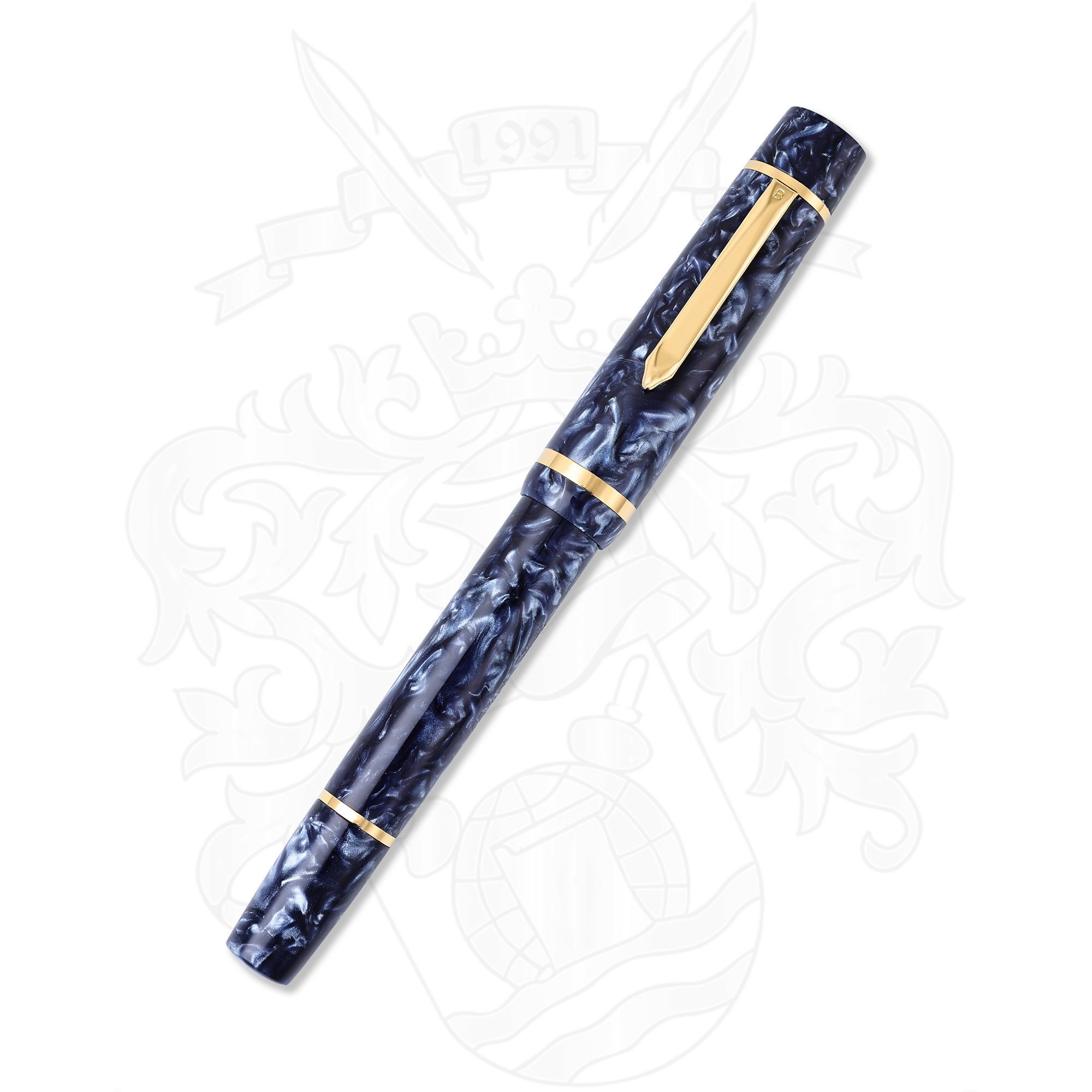 モンブラン ボールペン WRITING INSTRUMENT BALLPOINT MONTBLANC MEISTERSTUCK Silver Pinstripe Ballpoint Pen