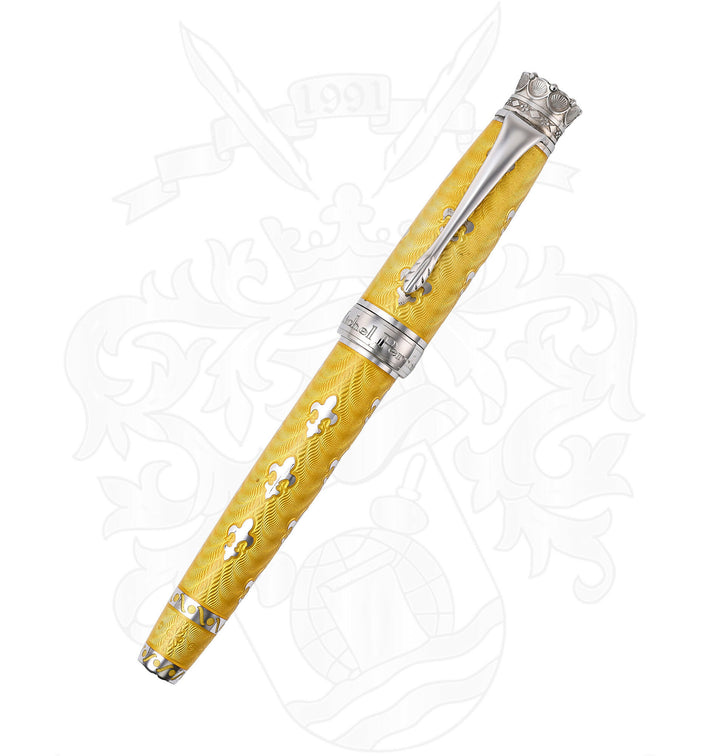 Michel Perchin Yellow Fleur De Lis