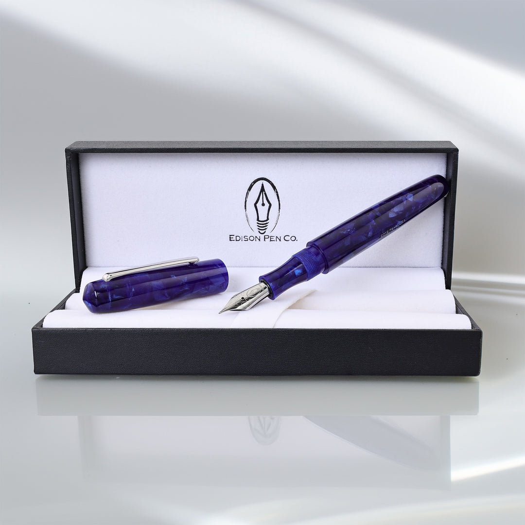 Edison Collier Blue Pearl LE Fountain Pen