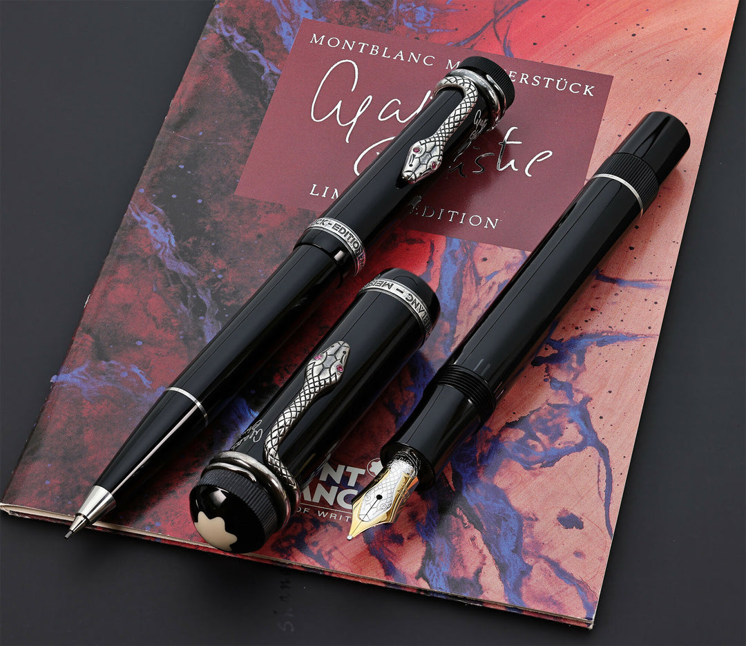 Montblanc Writers Edition Agatha Christie Limited Edition Set: A Tribute to a Literary Icon