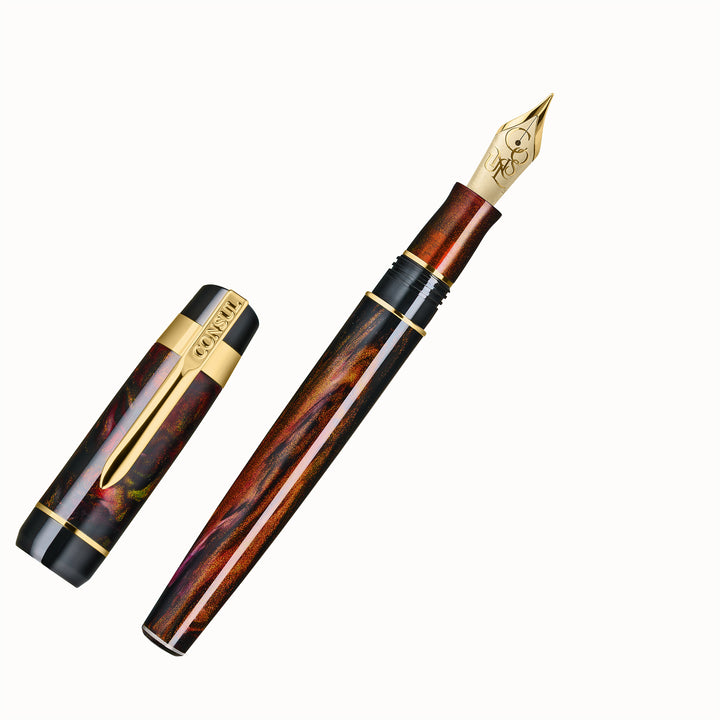 Consul Gaurdian Ember Fountain Pen