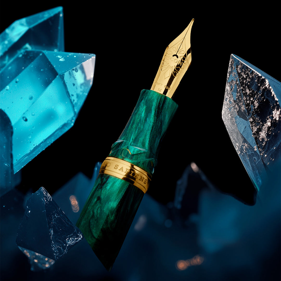 Visconti Homo Sapiens Dark Emerald Fountain Pen