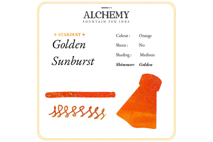 Endless Alchemy 45ml Ink Bottle - Golden Starburst