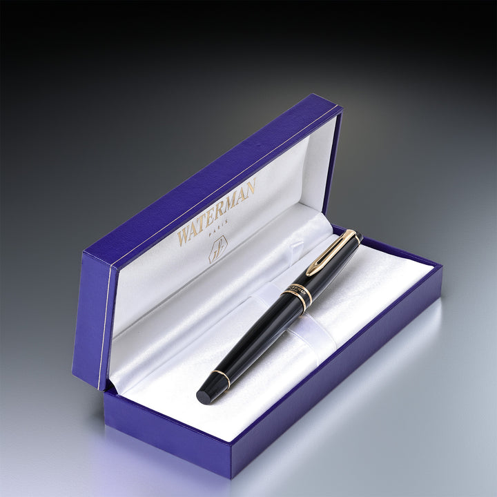 Waterman Expert Black Lacquer Rollerball