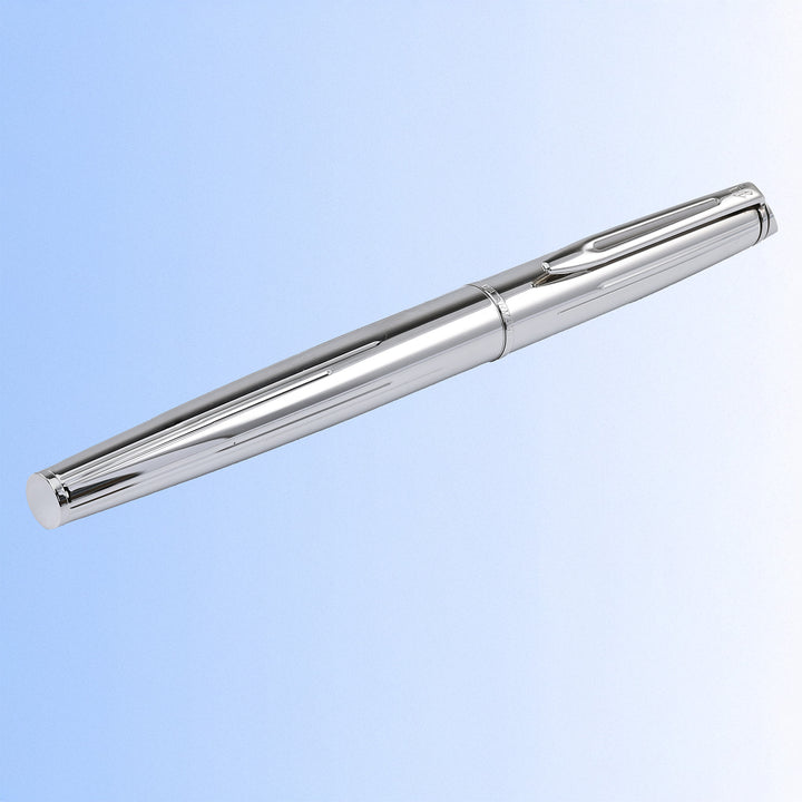 Waterman Expert-Hemesphere Silver Fountain Pen