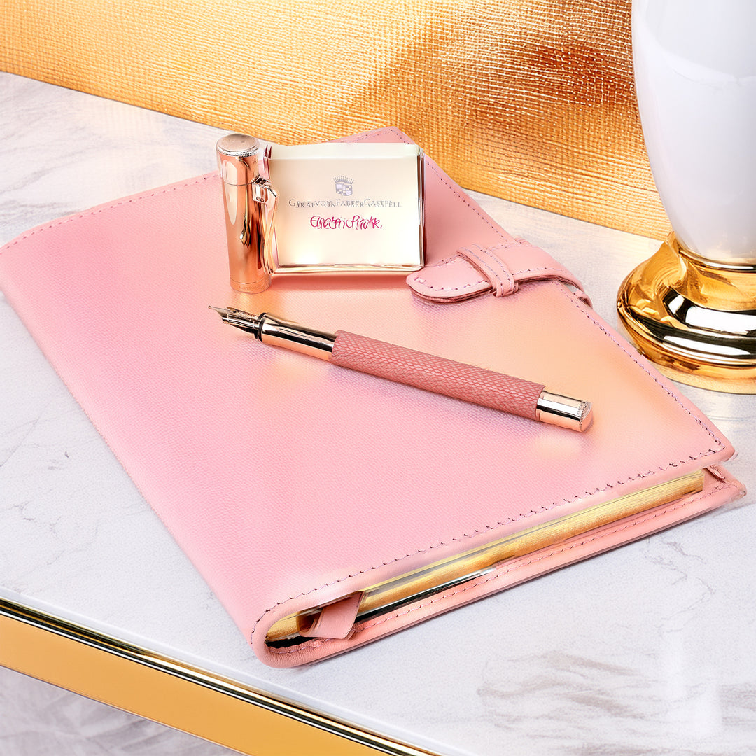 Graf von Faber-Castell Rose Blush Fountain Pen with Journal