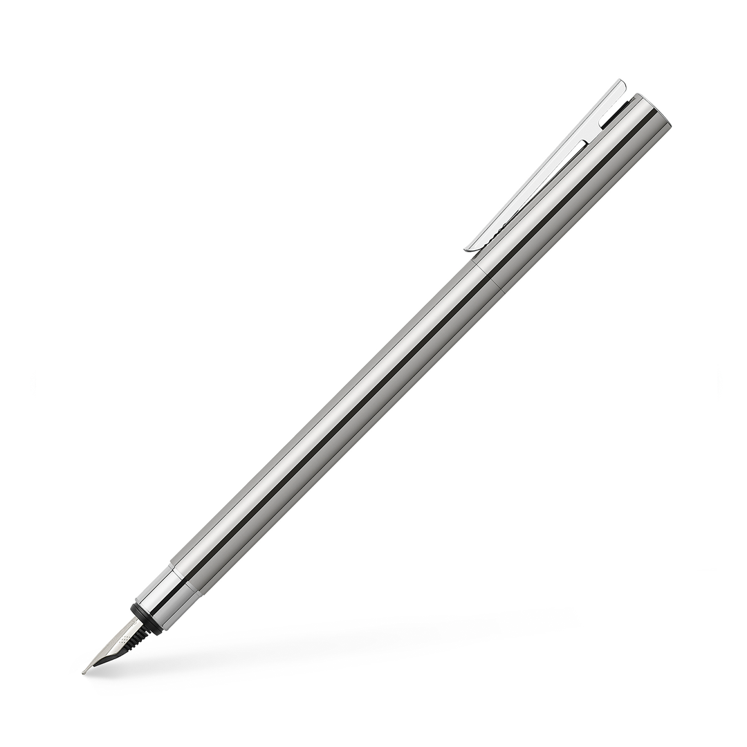 Faber-Castell Stainless Steel Neo Slim - Fountain Pen