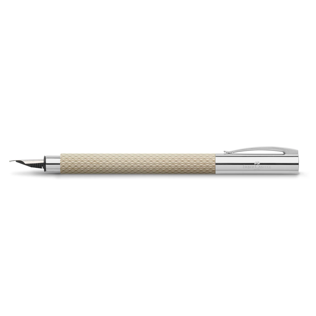 Faber-Castell Ambition OpArt White Sand - Fountain Pen